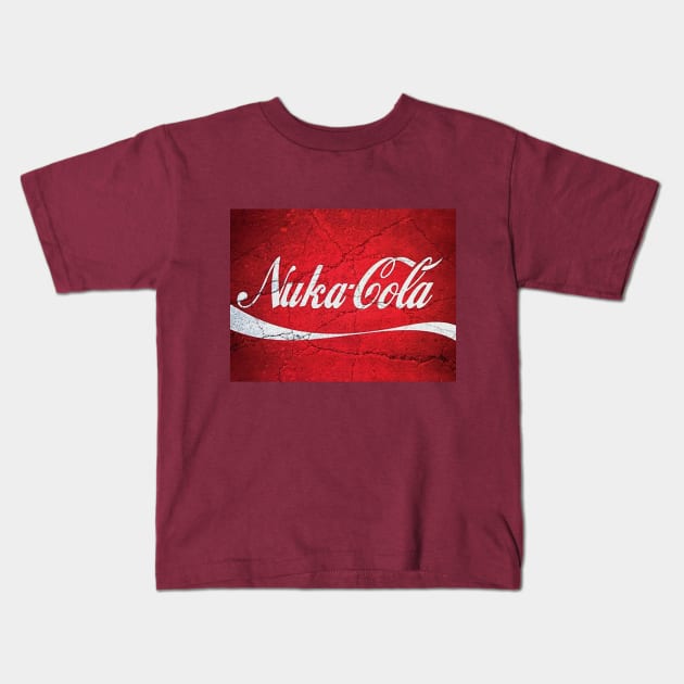 Nuka Cola Kids T-Shirt by CosmeticMechanic